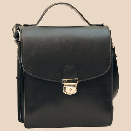 Classica II Leather Satchel - Image 5 | Bufalo d'Oro