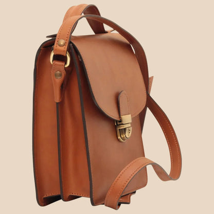 Classica II Leather Satchel - Image 6 | Bufalo d'Oro