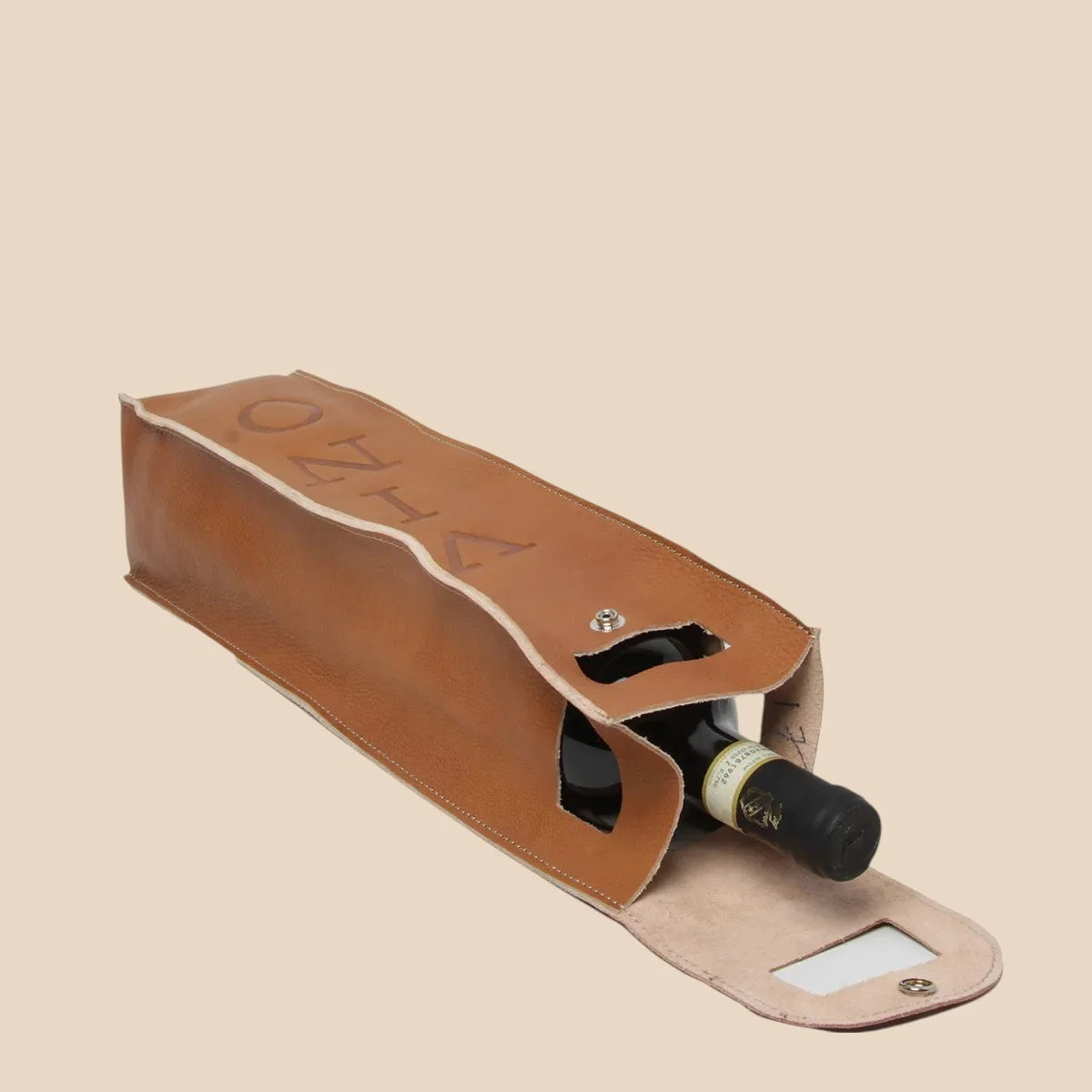 Leather Wine Holder - Image 2 | Bufalo d'Oro