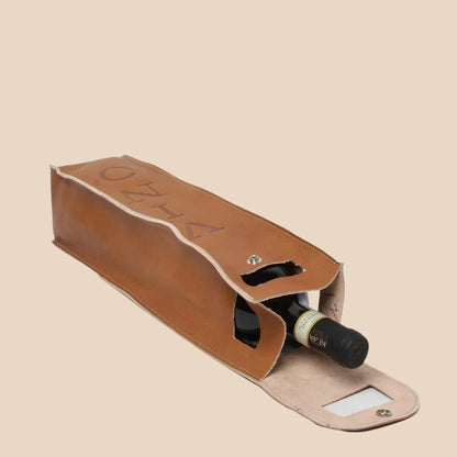 Leather Wine Holder - Image 2 | Bufalo d'Oro