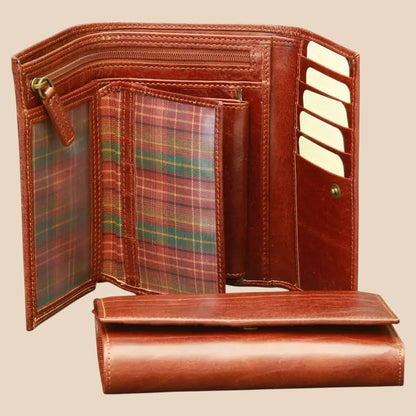 Leather Wallet For Woman With Rfid - Image 2 | Bufalo d'Oro