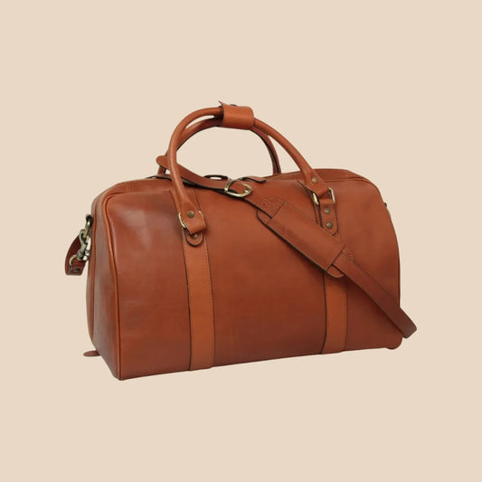 Full-Grain Leather Travel Bag - Image 1 | Bufalo d'Oro