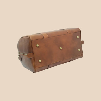 Full-Grain Leather Travel Bag - Image 17 | Bufalo d'Oro