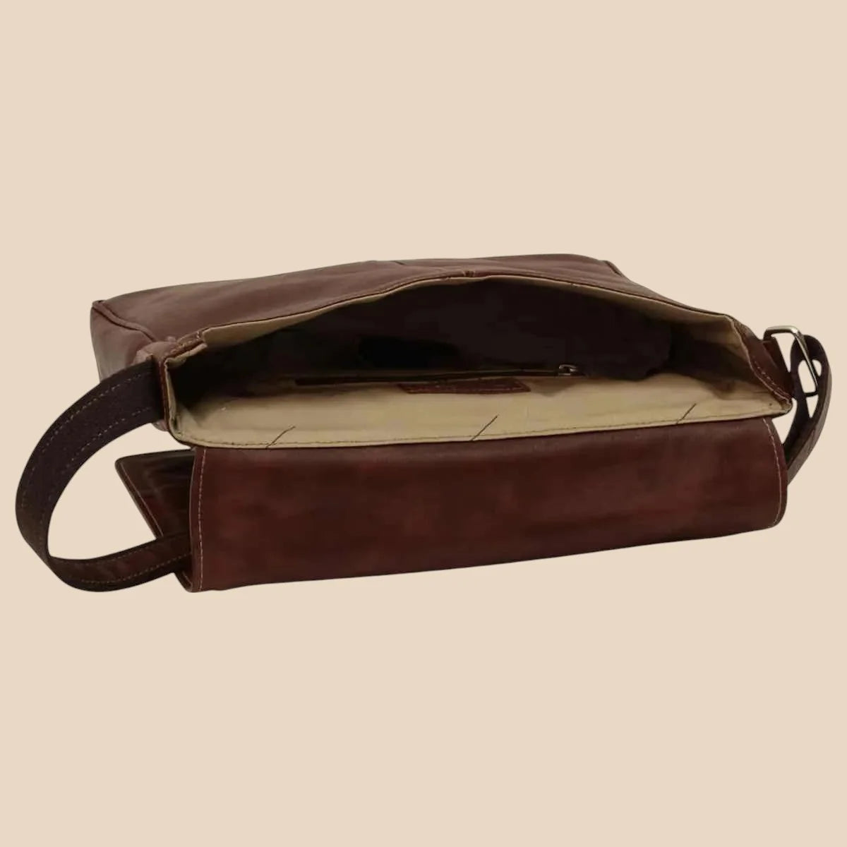 Lightweight Messenger Bag - Image 5 | Bufalo d'Oro