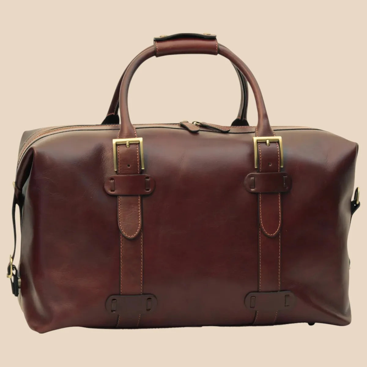 Cowhide Leather Travel Bag - Image 3 | Bufalo d'Oro