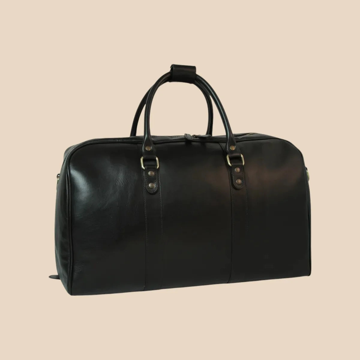 Large Full-Grain Leather Travel Bag - Image 26 | Bufalo d'Oro