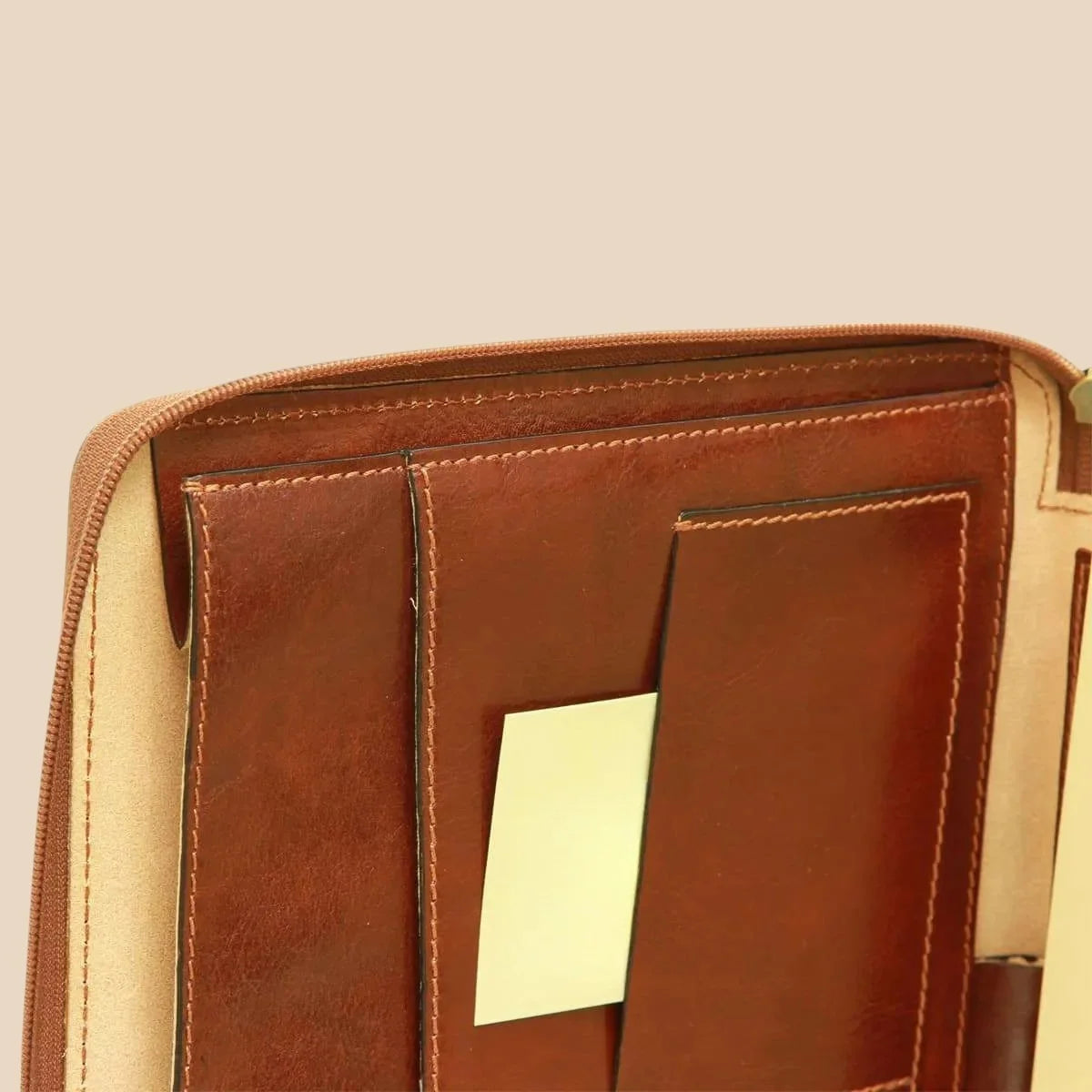 Cowhide Leather Portfolio - Image 3 | Bufalo d'Oro