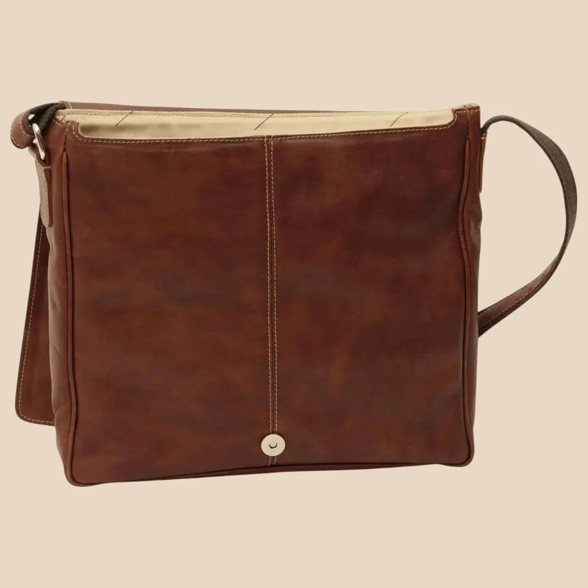 Lightweight Messenger Bag - Image 3 | Bufalo d'Oro