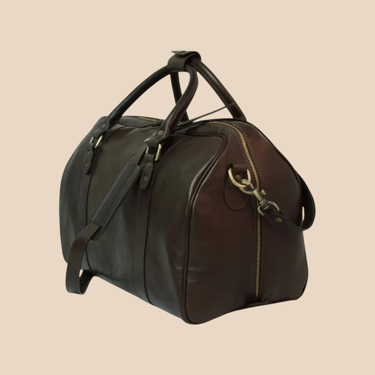 Full-Grain Leather Travel Bag - Image 28 | Bufalo d'Oro