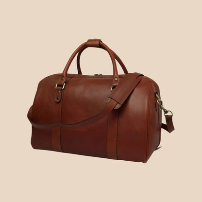 Full-Grain Leather Travel Bag - Image 13 | Bufalo d'Oro