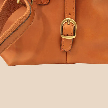 Cowhide Leather Travel Bag - Image 14 | Bufalo d'Oro
