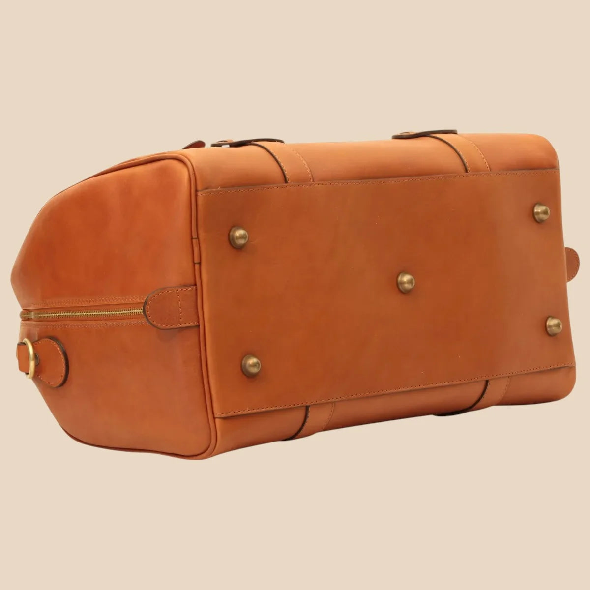 Cowhide Leather Duffel Bag - Image 3 | Bufalo d'Oro