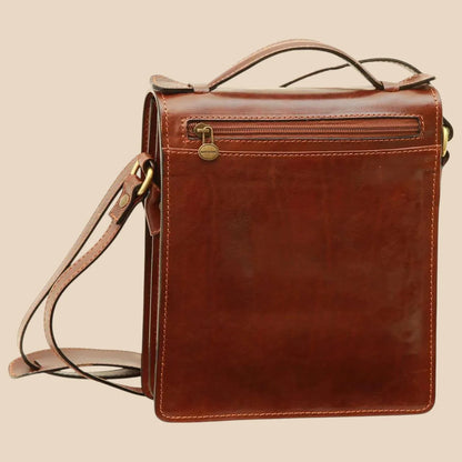 Classica II Leather Satchel - Image 2 | Bufalo d'Oro