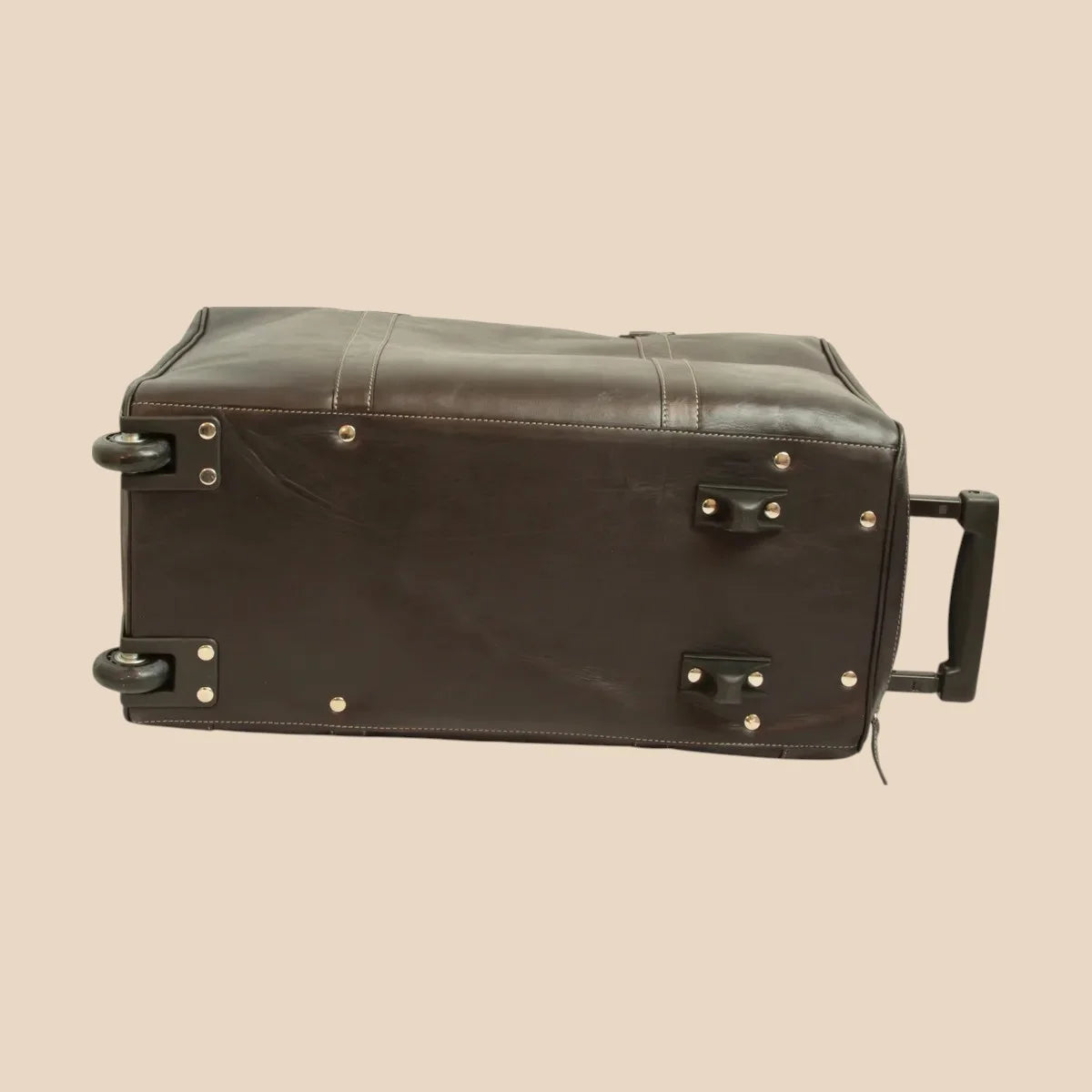 Oiled Calfskin Leather Duffel Bag - Image 22 | Bufalo d'Oro