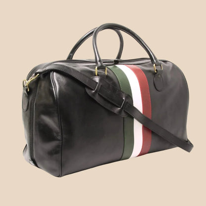 Full Grain Leather Duffle Bag - Image 7 | Bufalo d'Oro