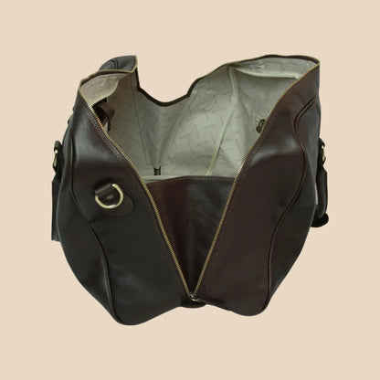 Large Full-Grain Leather Travel Bag - Image 39 | Bufalo d'Oro