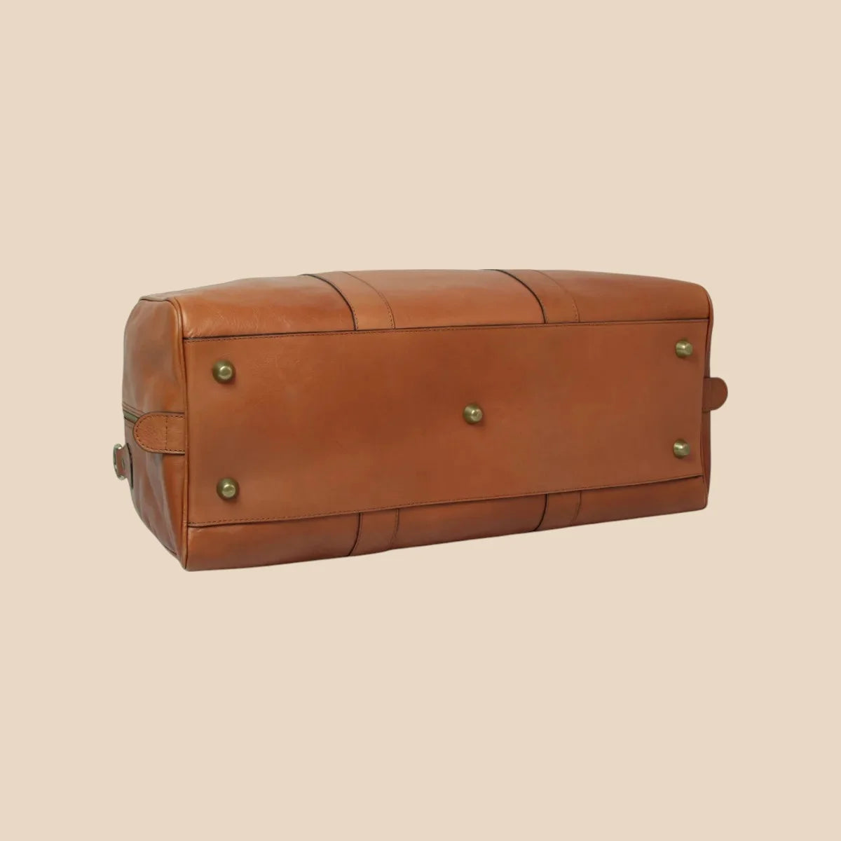 Large Full-Grain Leather Travel Bag - Image 13 | Bufalo d'Oro