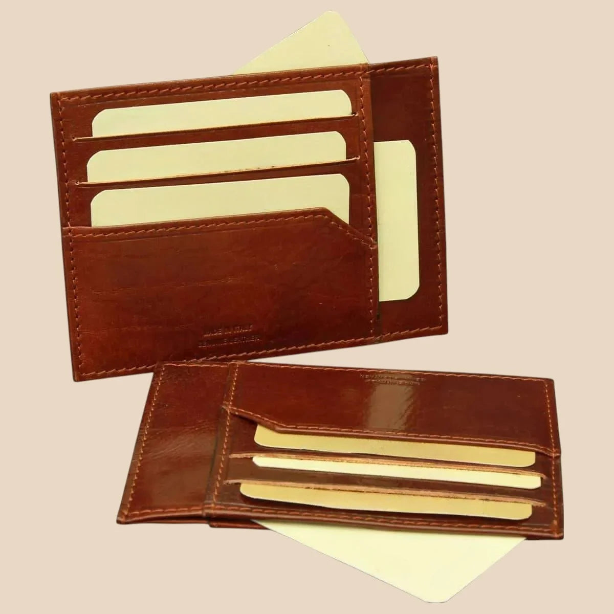 Leather Credit Card Holder - Image 1 | Bufalo d'Oro
