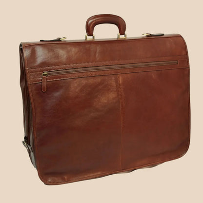 Full Grain Leather Garment Bag - Image 7 | Bufalo d'Oro