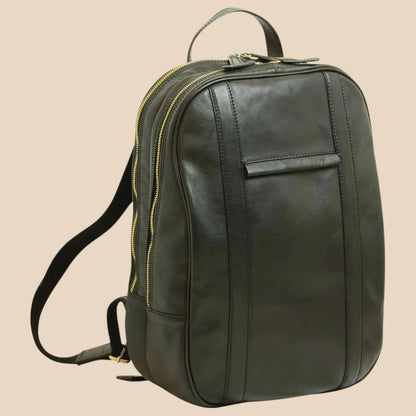 Soft Calfskin Leather Laptop Backpack - Image 20 | Bufalo d'Oro
