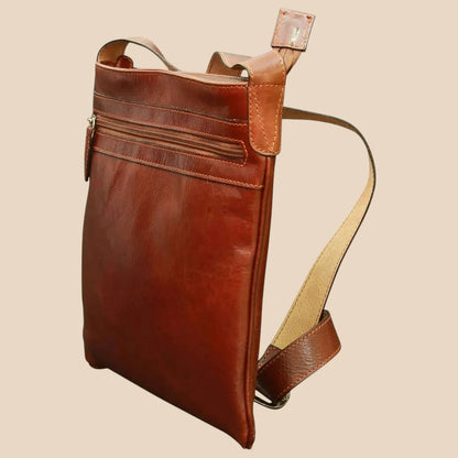 Leather Cross Body Bag - Image 8 | Bufalo d'Oro
