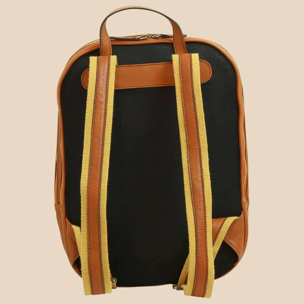 Soft Calfskin Leather Laptop Backpack - Image 2 | Bufalo d'Oro