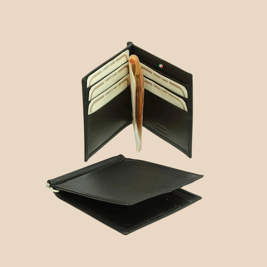 Full-Grain Leather Wallet With Rfid - Image 2 | Bufalo d'Oro