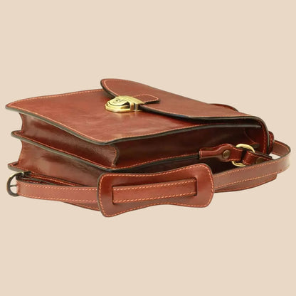 Classica II Leather Satchel - Image 17 | Bufalo d'Oro