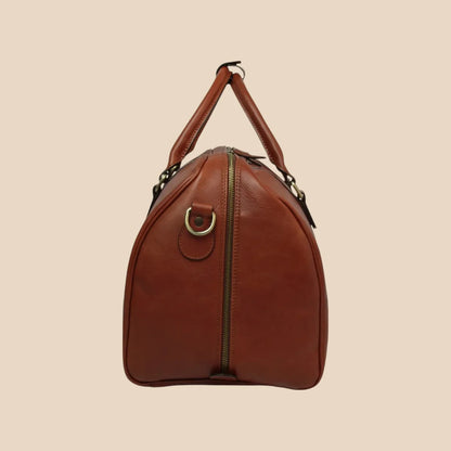 Full-Grain Leather Travel Bag - Image 12 | Bufalo d'Oro