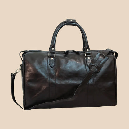 Travel Bag With Shoulder Strap - Image 9 | Bufalo d'Oro