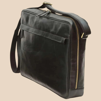 Vachetta Leather Messenger - Image 5 | Bufalo d'Oro