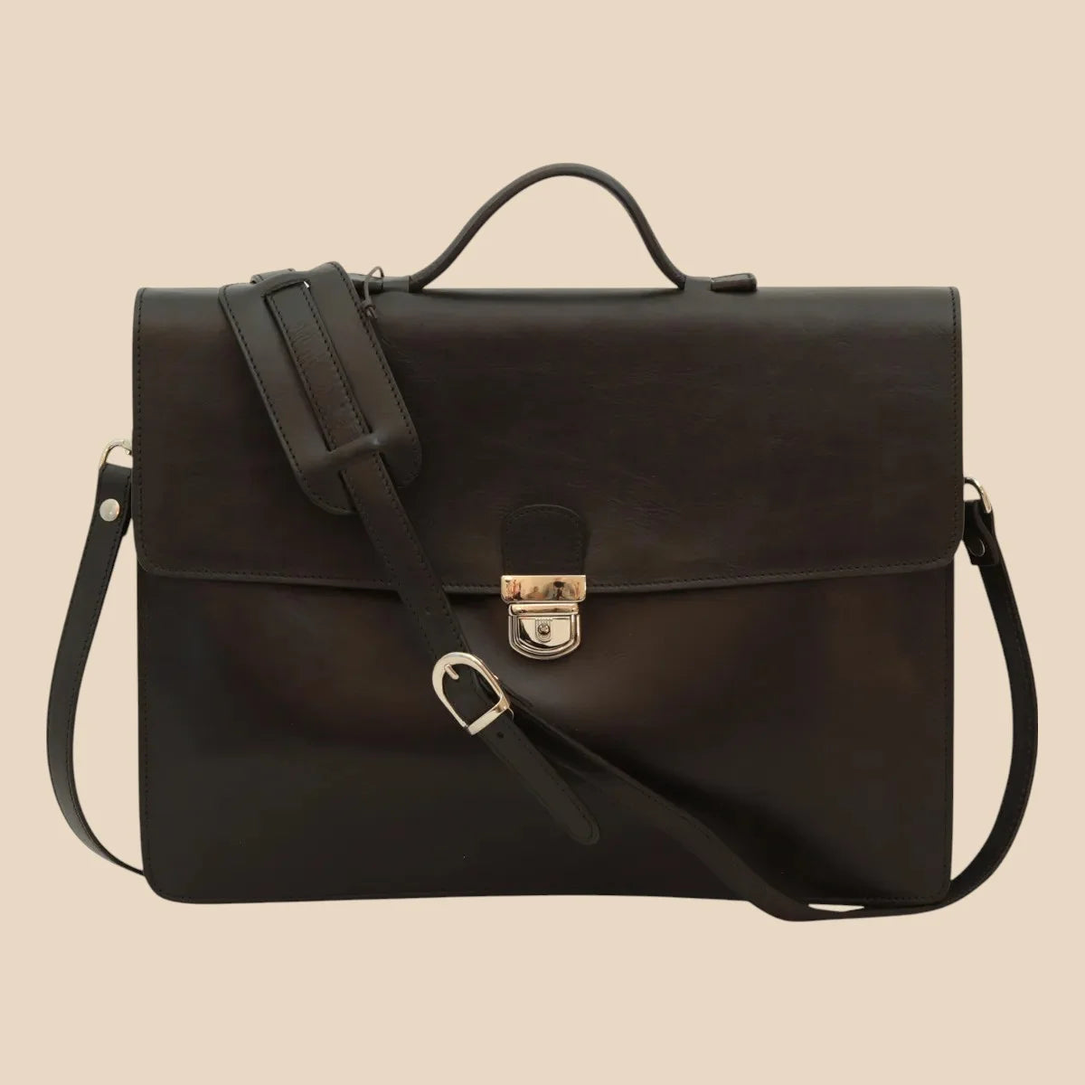 Business Leather Briefcase Colonial - Image 13 | Bufalo d'Oro