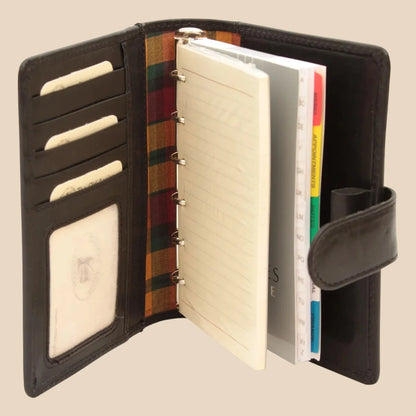 Leather Organizer - Black (small) - Image 1 | Bufalo d'Oro