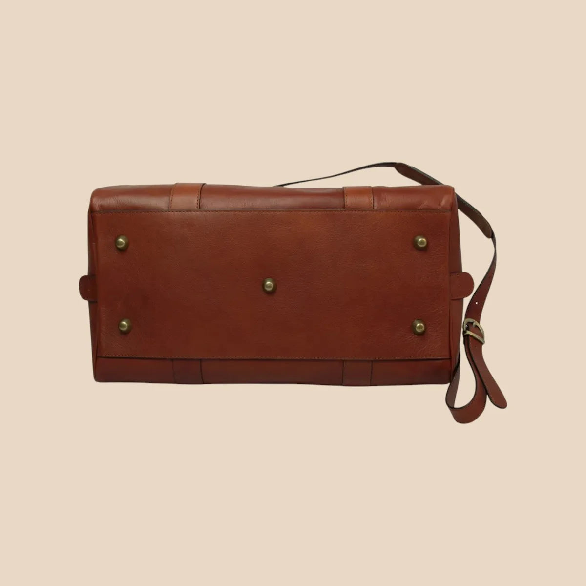 Full-Grain Leather Travel Bag - Image 10 | Bufalo d'Oro