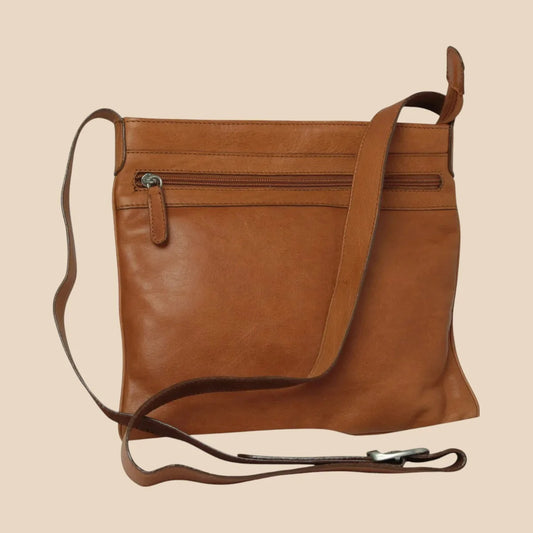 Leather Cross Body Bag - Image 1 | Bufalo d'Oro