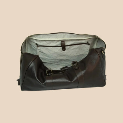 Large Full-Grain Leather Travel Bag - Image 23 | Bufalo d'Oro