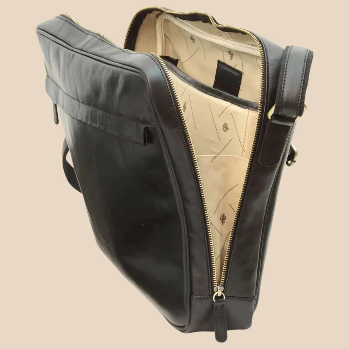 Vachetta Leather Messenger - Image 17 | Bufalo d'Oro