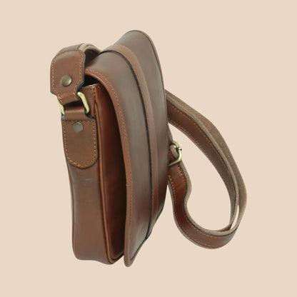 Soft Calfskin Leather Satchel Bag - Image 16 | Bufalo d'Oro