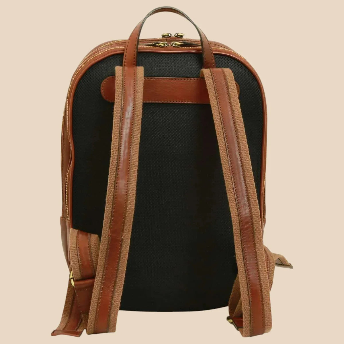 Soft Calfskin Leather Laptop Backpack - Image 13 | Bufalo d'Oro
