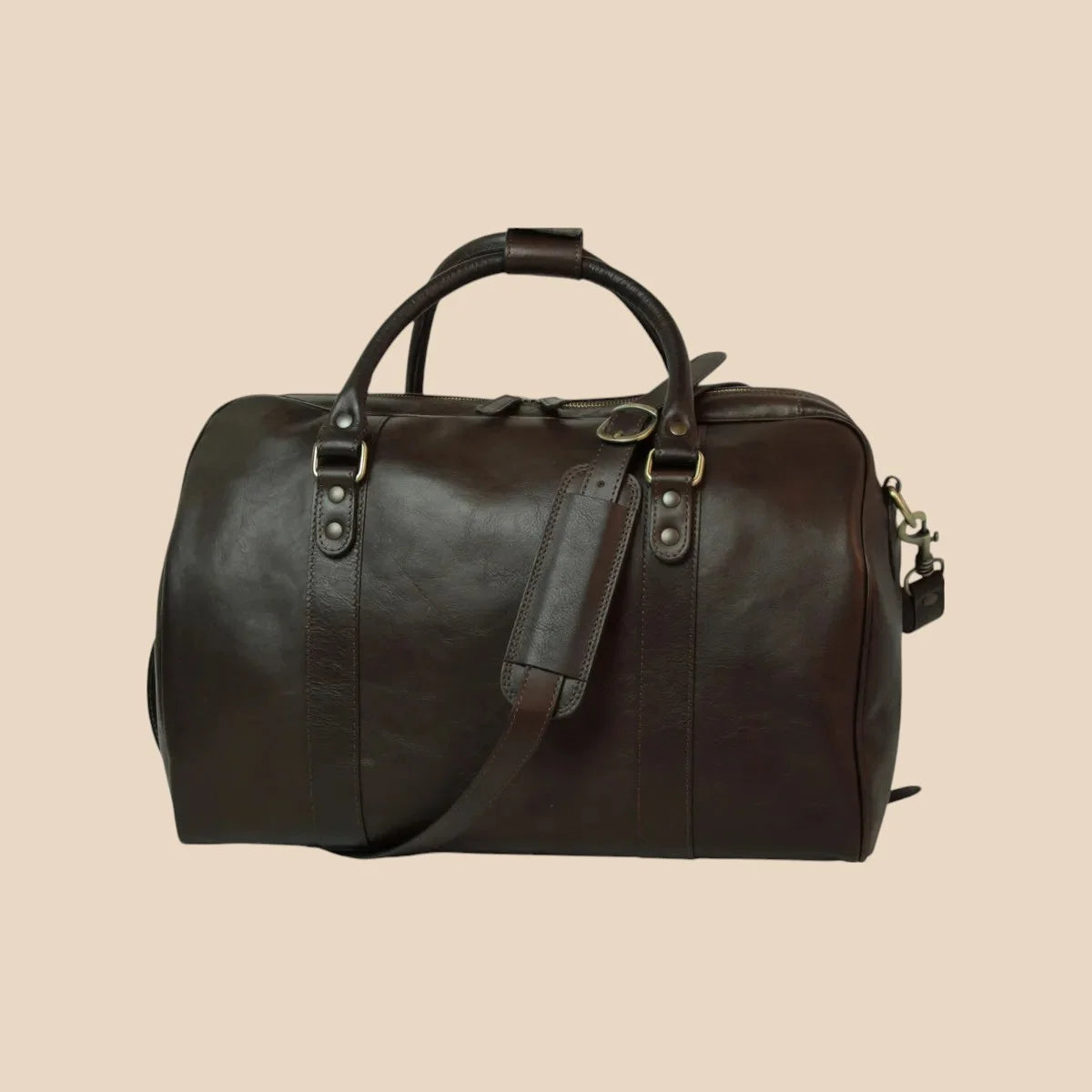 Full-Grain Leather Travel Bag - Image 33 | Bufalo d'Oro
