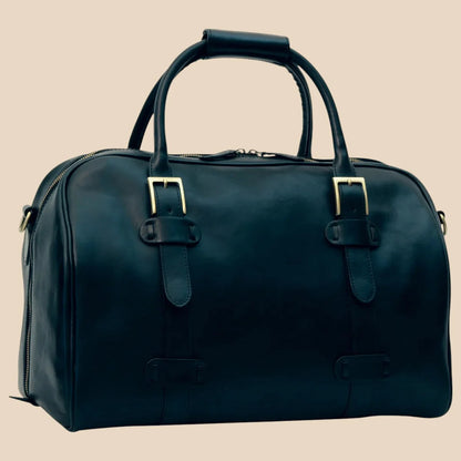 Cowhide Leather Duffel Bag - Image 10 | Bufalo d'Oro