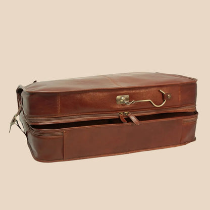 Full Grain Leather Garment Bag - Image 6 | Bufalo d'Oro