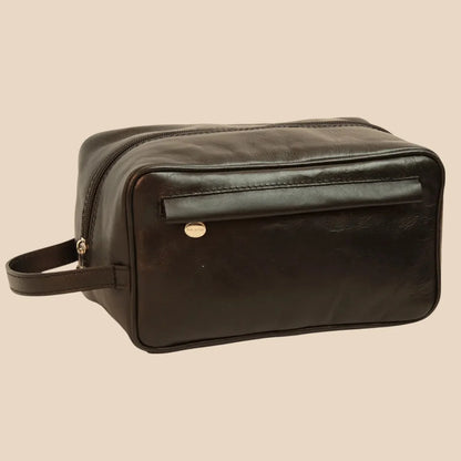 Full-grain Calfskin Leather Beauty Case - Image 14 | Bufalo d'Oro