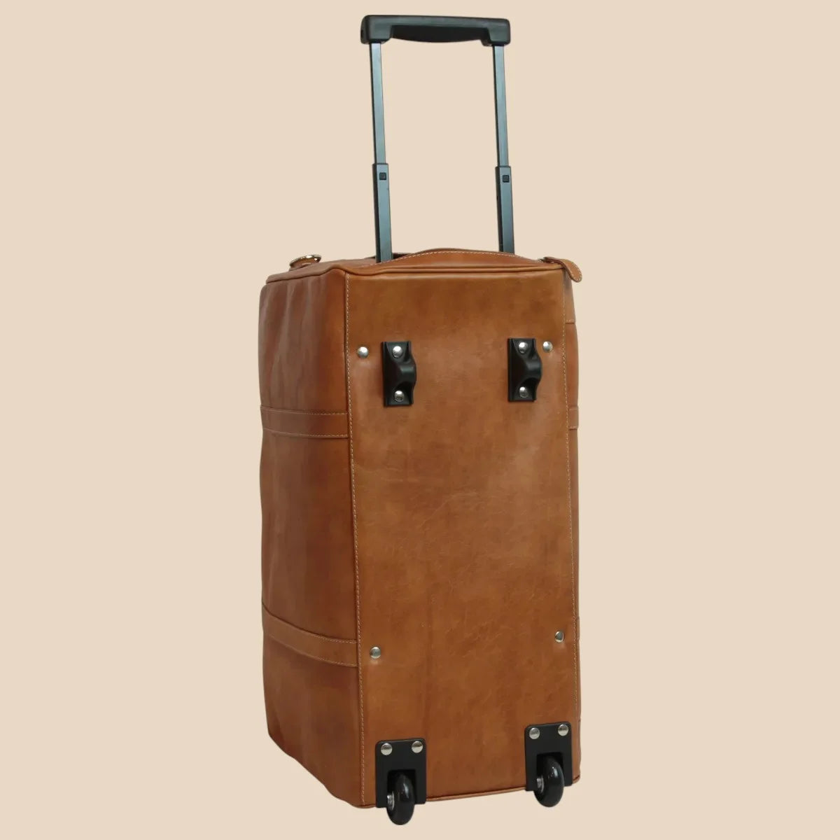 Oiled Calfskin Leather Duffel Bag - Image 19 | Bufalo d'Oro