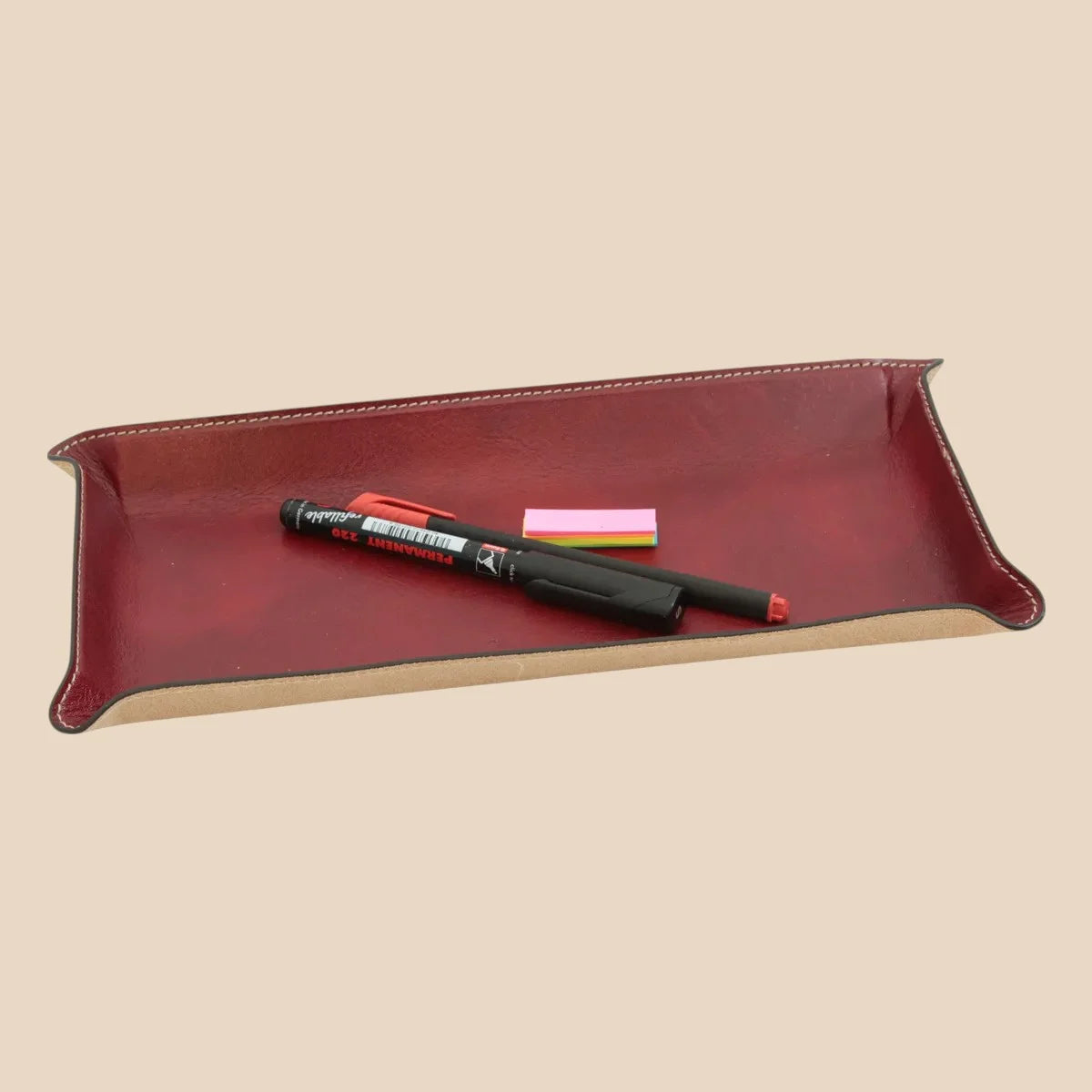Leather Desk Tray - Image 7 | Bufalo d'Oro