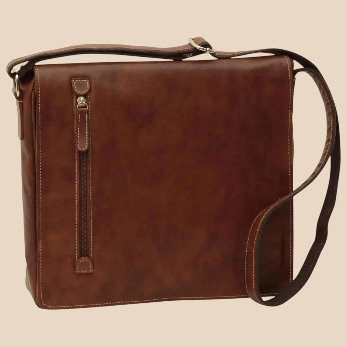 Lightweight Messenger Bag - Image 1 | Bufalo d'Oro