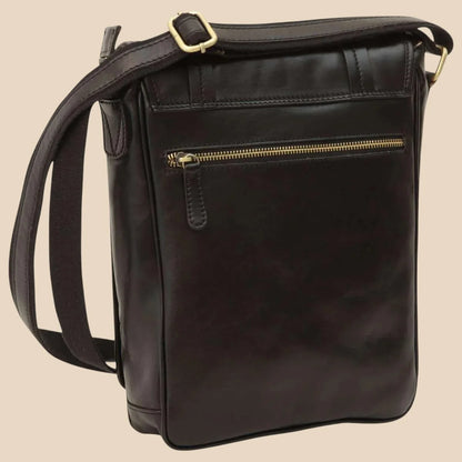 Medium Leather Bag With Double Magnetic Closure - Image 24 | Bufalo d'Oro