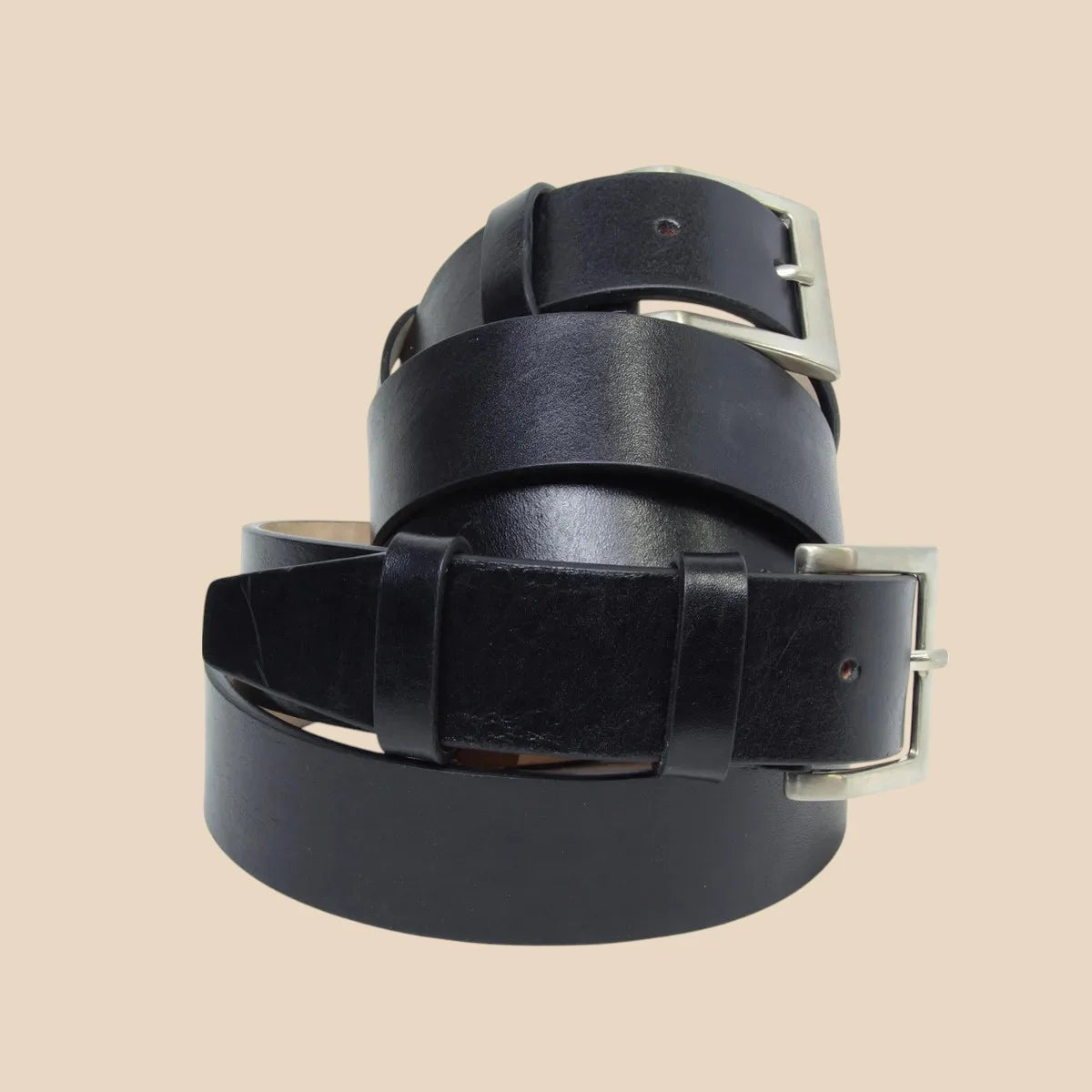 Leather Flat Belt - Image 4 | Bufalo d'Oro
