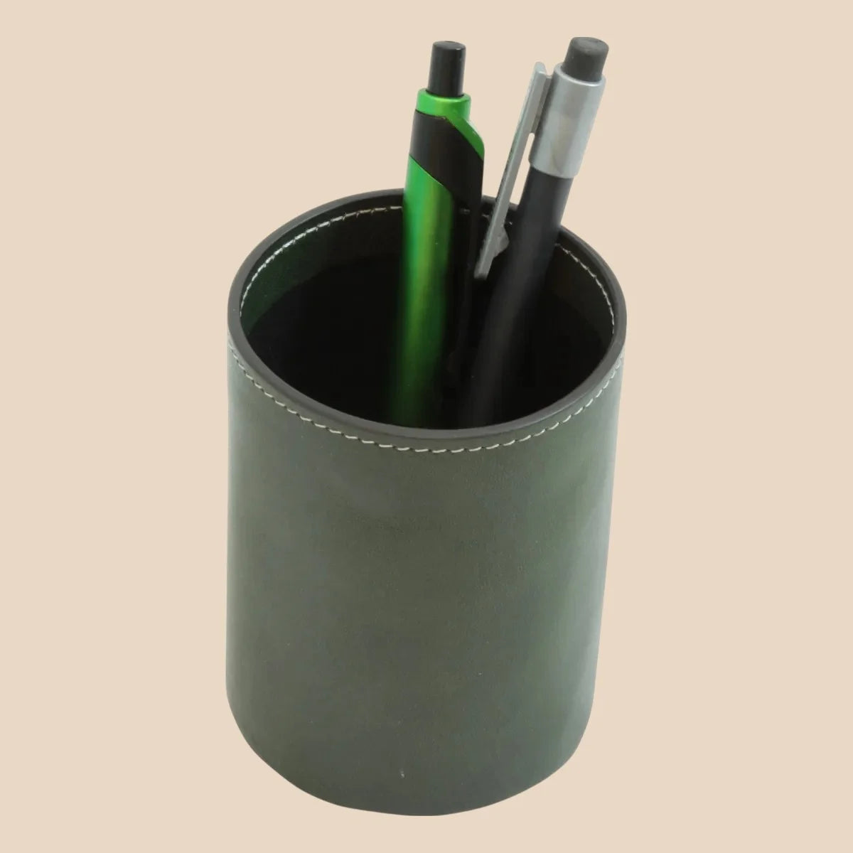 Leather Pen Cup - Image 6 | Bufalo d'Oro