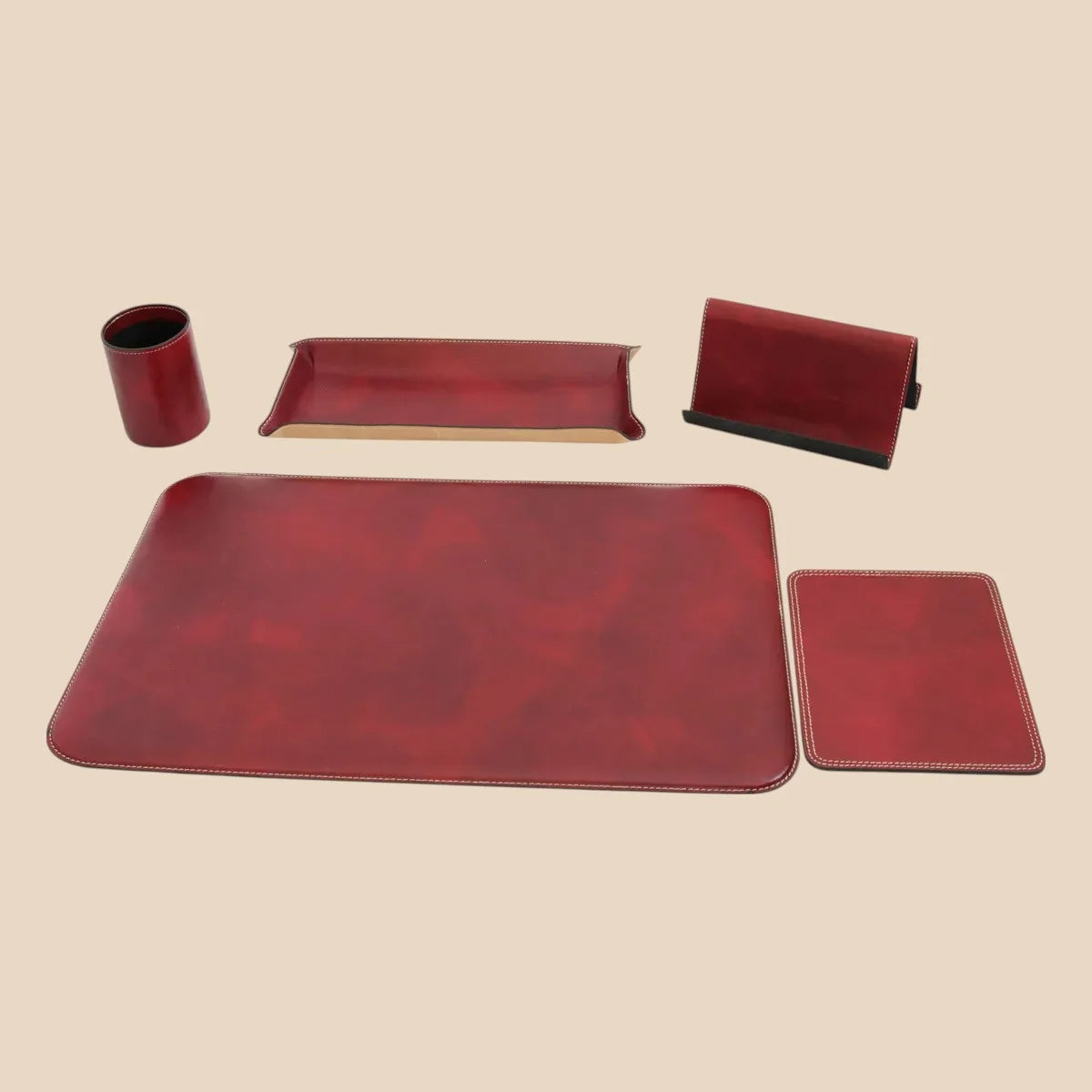 Leather Desk Kit - 5 Pcs - Image 15 | Bufalo d'Oro